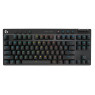 Logitech G PRO X TKL LIGHTSPEED Wireless Gaming Keyboard, Ultra-Portable Tenkeyless Design, LIGHTSYNC RGB, PBT keycaps, Linear Switches (GX Red) - Black